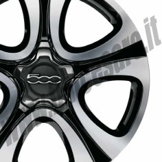 KIT CERCHI IN LEGA DA 18” IN NERO LUCIDO DIAMANTATO